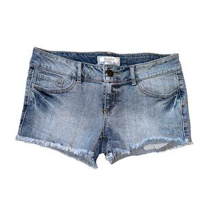 Forever 21 Women's Size 28 Low Rise Cutoff Distressed Denim Shorts
